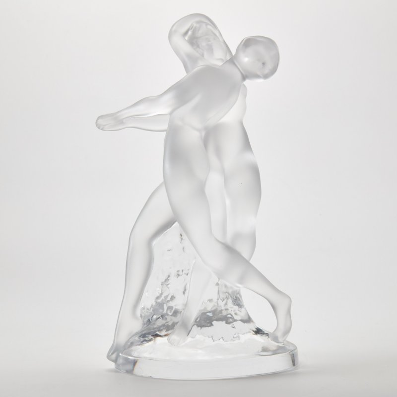 Хрустальная статуэтка «Дуэт танцовщиц». 