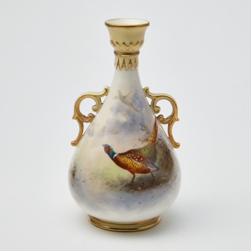 Фарфоровая ваза Royal Worcester 