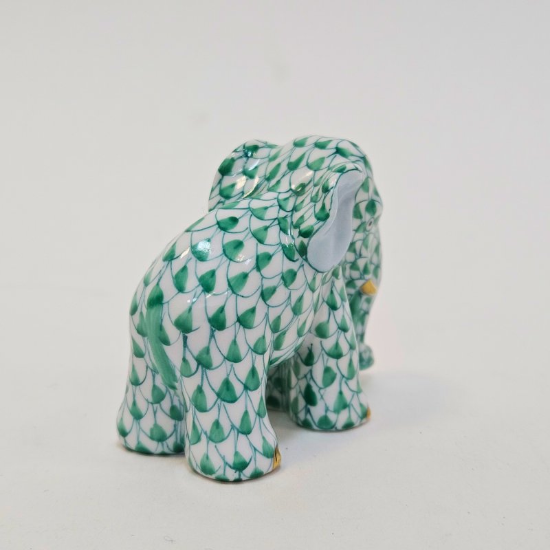Статуэтка зеленый слоник Herend