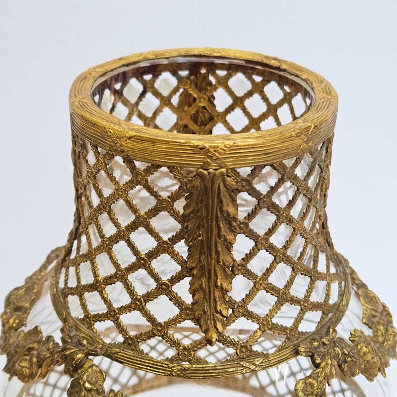 Ваза основание для лампы в стиле Баккара 1900гг Франция