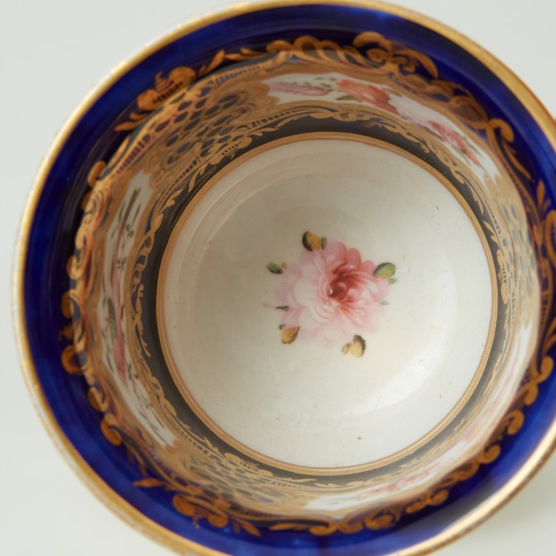 Чашка с блюдцем 1830г Коалпорт Коллекция «Берто»