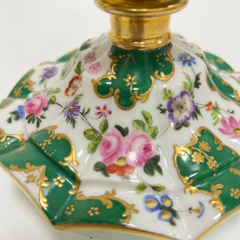 Парные парфюмерные флаконы Старый Париж 1880е гг