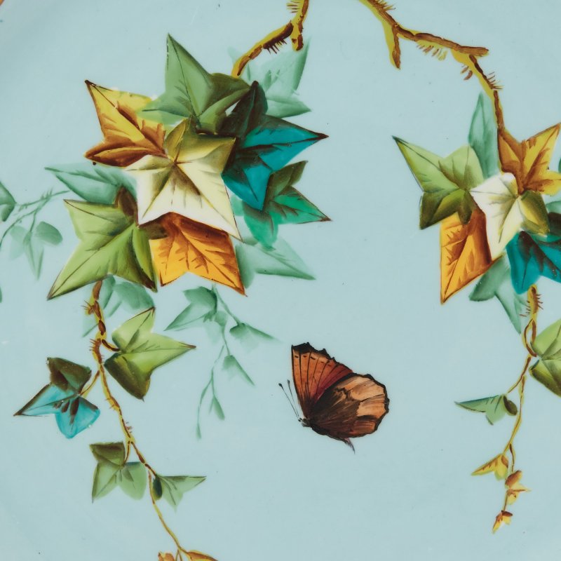 Тарелка Джорж Джонс Цветы бабочки