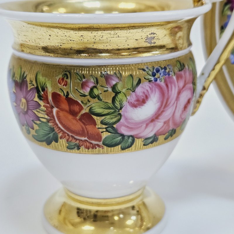 Чашка с блюдцем 1800-1810