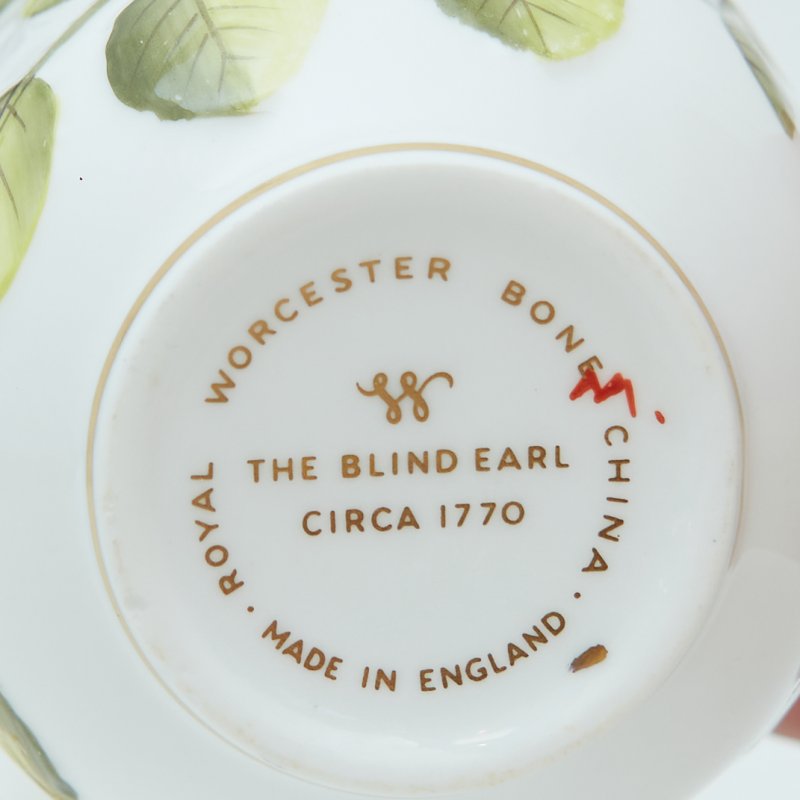 Чашка с блюдцем Royal Worcester Blind Earl