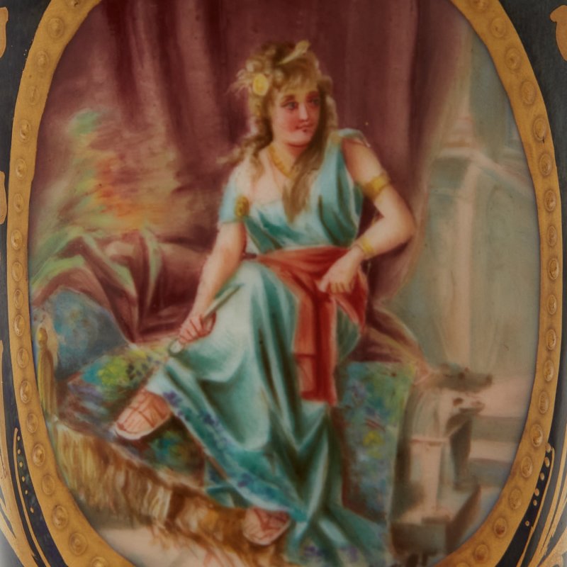 Чашка редкая портрет Королевская Вена