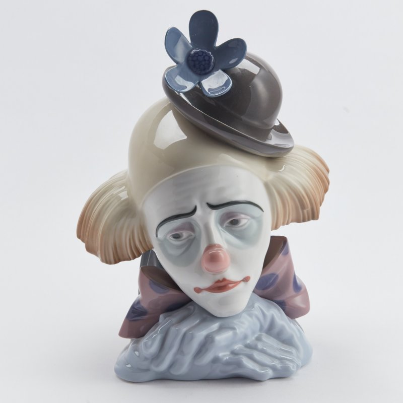 Коллекционная статуэтка Клоун в шляпе