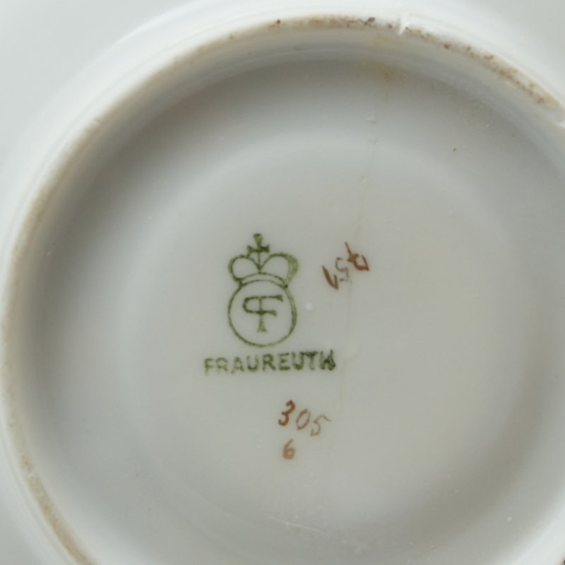 Чашка с блюдцем Fraureuth