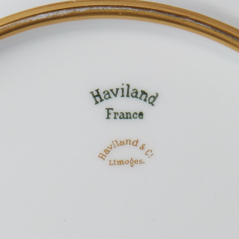 Тарелка фарфоровая Haviland