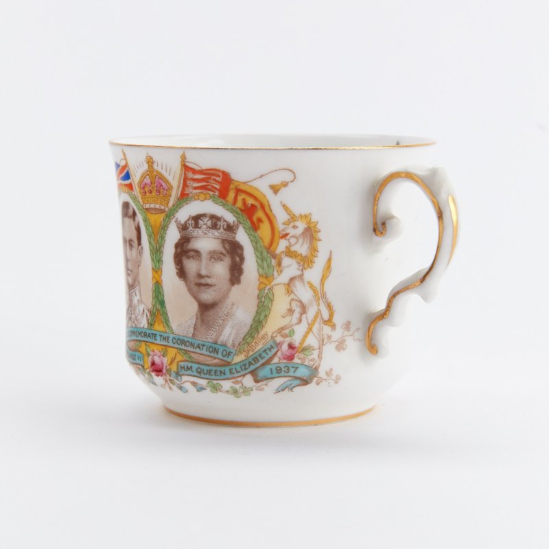 Коллекционная чашка Георг VI и Елизавета