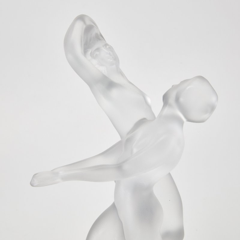 Хрустальная статуэтка «Дуэт танцовщиц». 