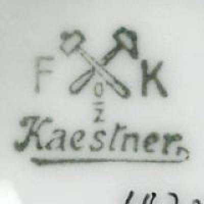 Friedrich Kaestner Porzellanmanufaktur  клеймо бренд