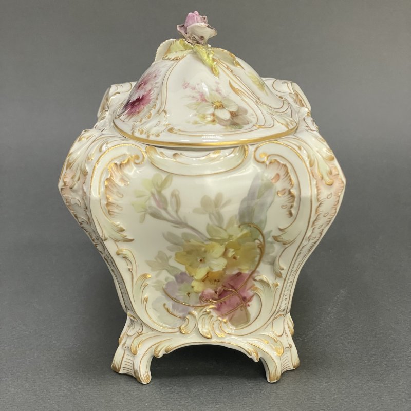 Старинная шкатулка в стиле Weichmalerei KPM  1900-1910 г 