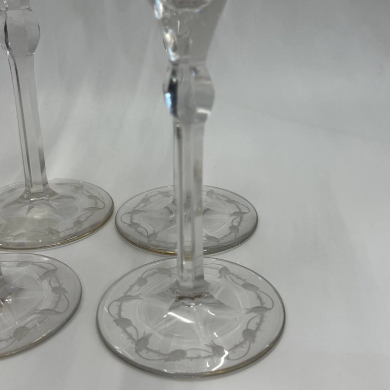 Набор из 6ти хрустальных бокалов Moser коллекция Paula