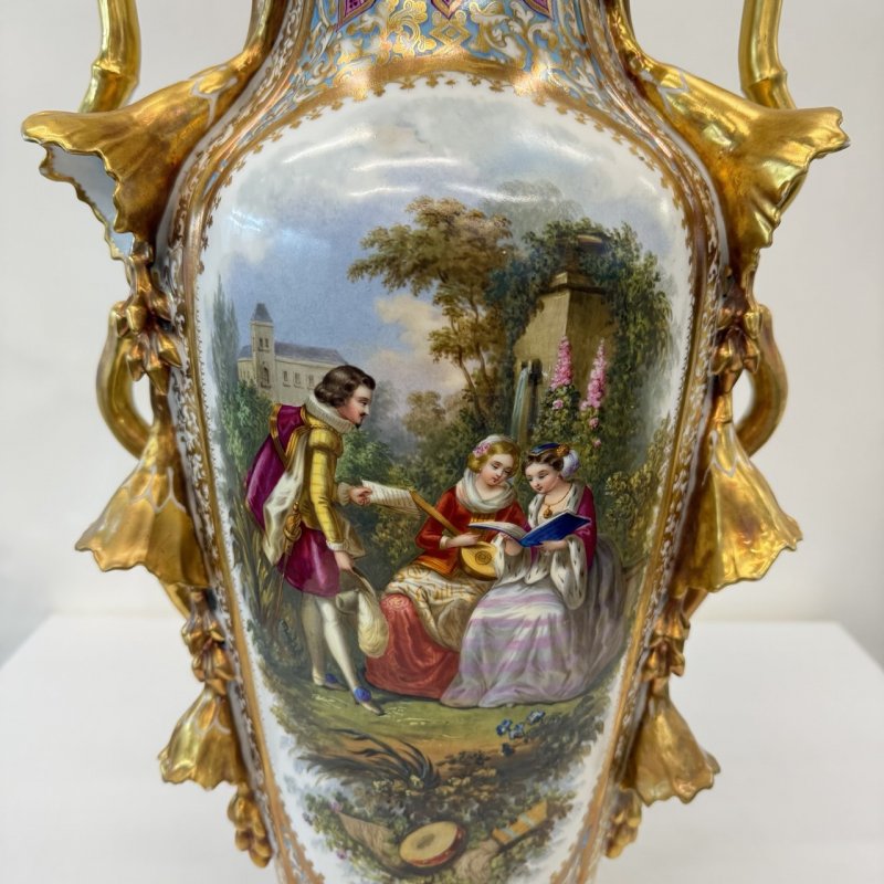 Ваза Старый Париж (н) (к)