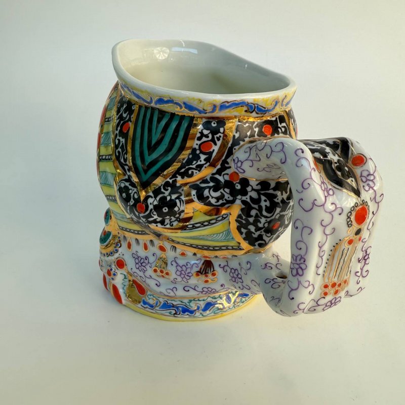 Декоративная кружка-молочник ЛФЗ «Молоко» №12