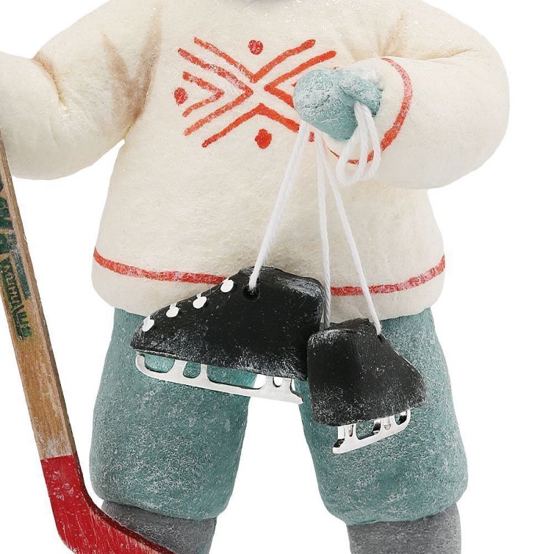 Елочная игрушка «Кирюша-хоккеист»