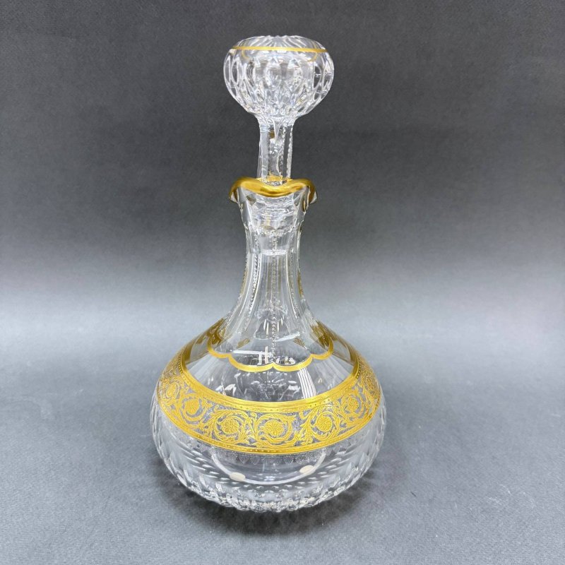 Кувшин с крышкой, хрусталь Saint Louis коллекция Thistle-Чертополох