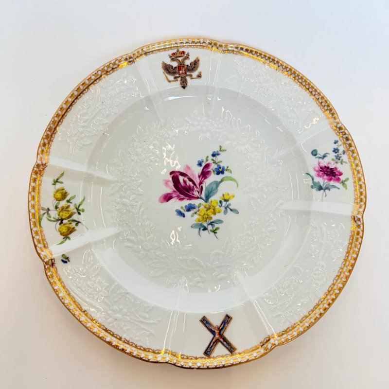 Набор из 6 тарелок из Андреевского сервиза