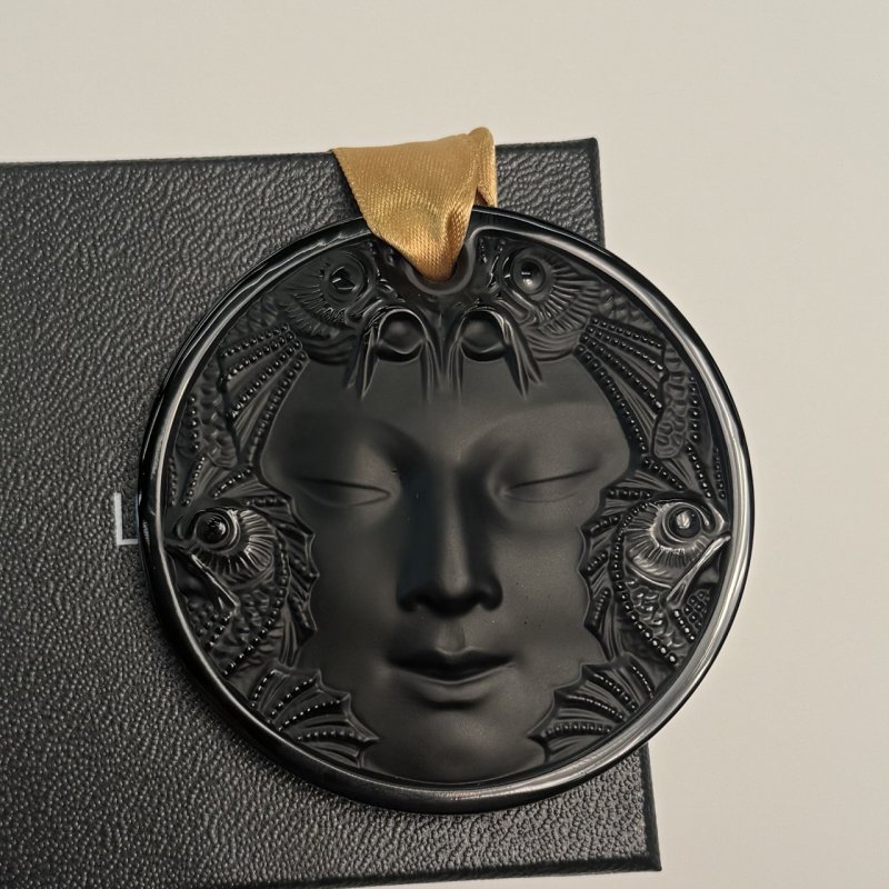 Хрустальная новогодняя игрушка ORNEMENT NOEL  MDF BLACK NOIR