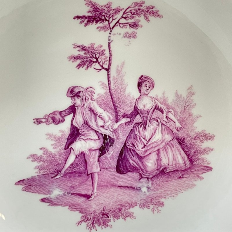 Сервиз на 4 персоны Meissen фарфор 1763-1774 гг Германия