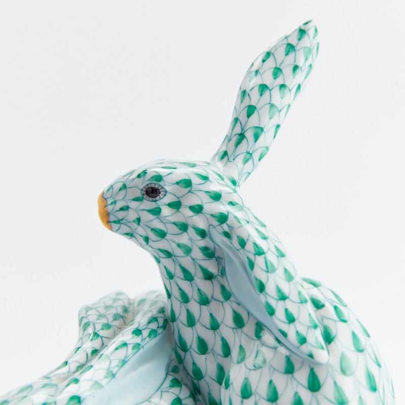 Коллекционная статуэтка Пара зайцев