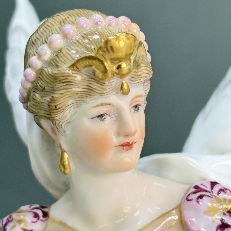 Статуэтка Фортуна на пьедестале Германия 1880-1890 гг