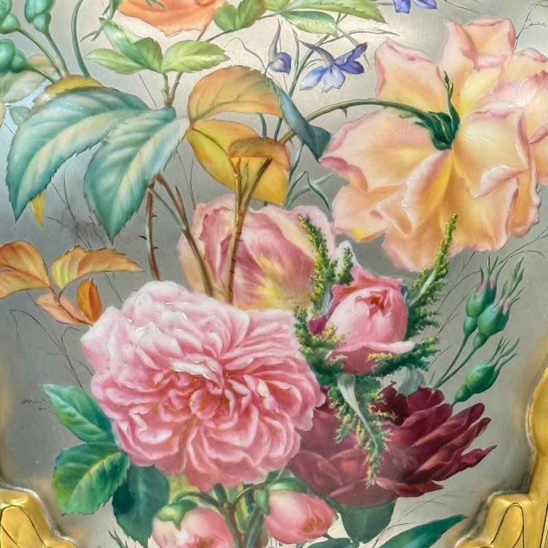 Очень редкая старинная ваза в стиле неоклассицизма 