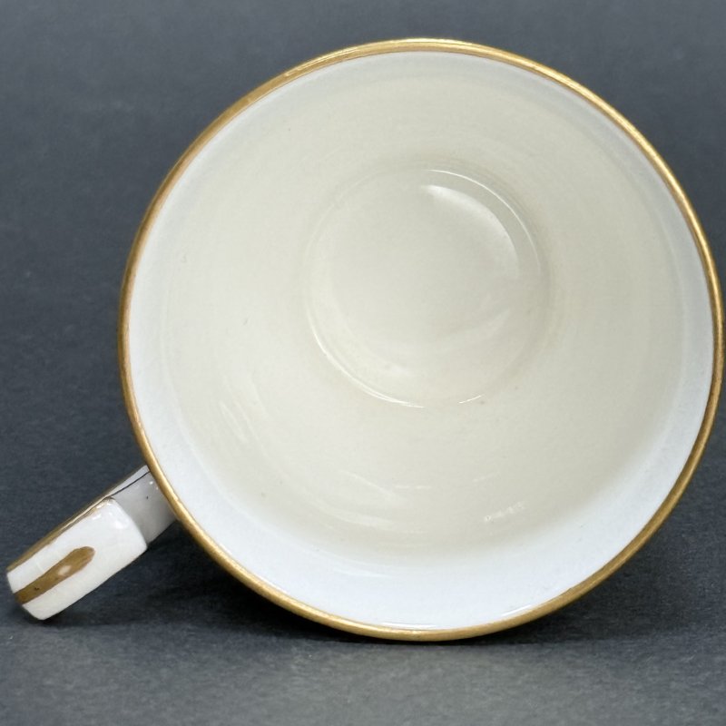 Чашка с блюдцем для кофе в стиле Артдеко Роял Вустер - Marshall Field &Co Англия-США 1920 гг. (д)