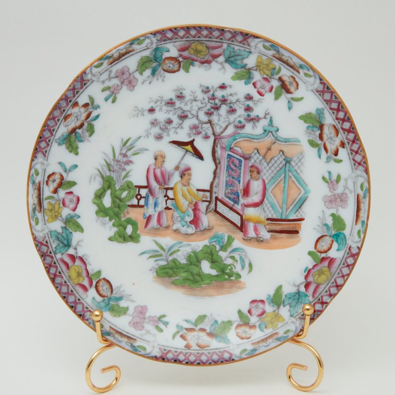 Тарелка в китайском стиле 19 век