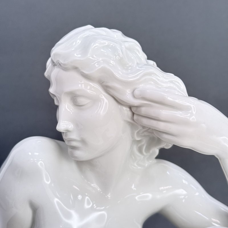 Статуэтка Купальщица - скульптор Роберт Ульман (1903-1966 г.) дизайн 1940 г. (к)