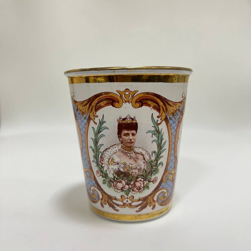 Коронационный стакан Эдуард VII 1902г