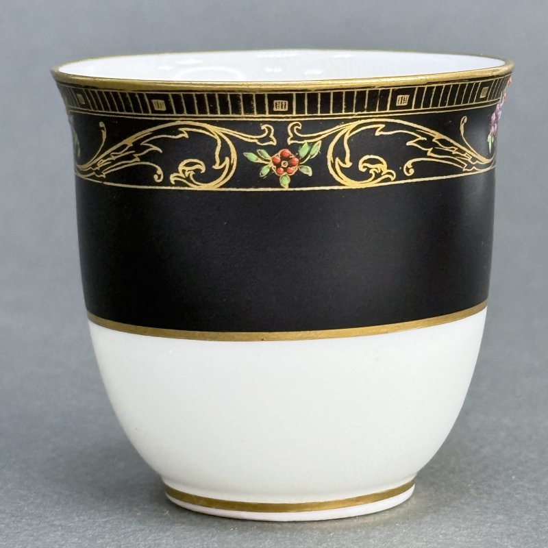 Чашка с блюдцем для кофе в стиле Артдеко Роял Вустер - Marshall Field &Co Англия-США 1920 гг.