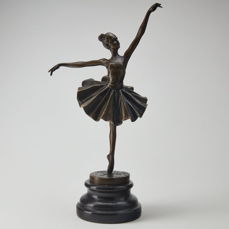 Бронзовая статуэтка Балерина в стиле Арт-деко