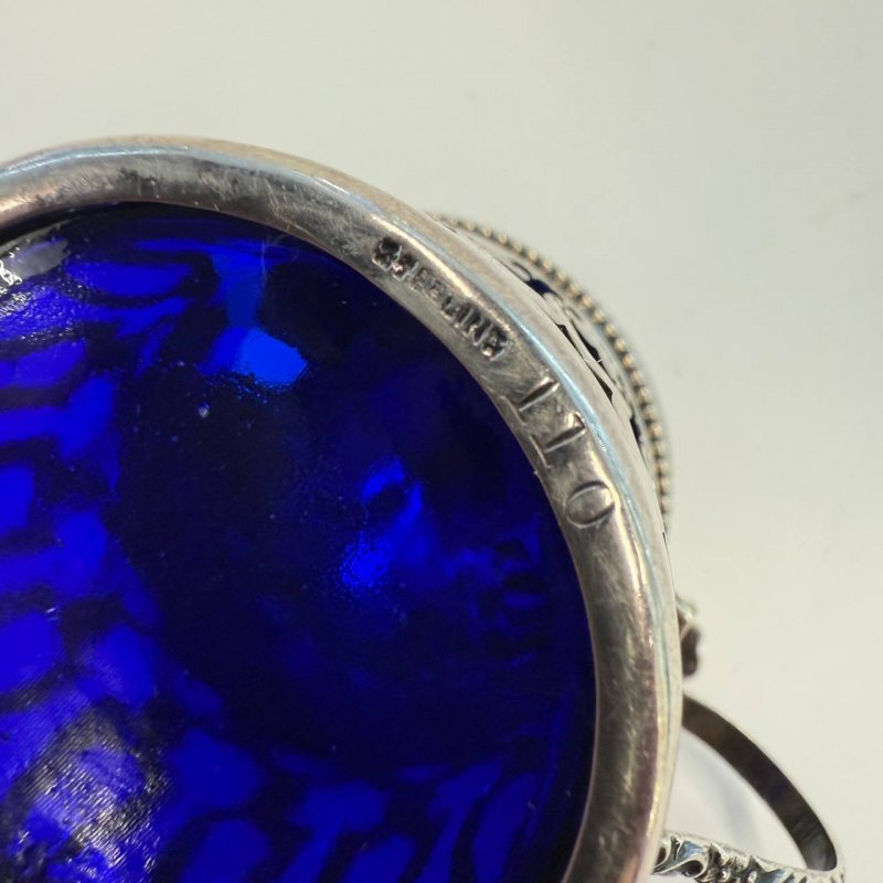 Серебряная горчичница