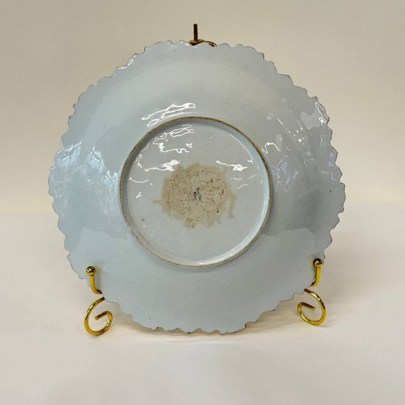 Коллекционное блюдо Meissen 1840е гг