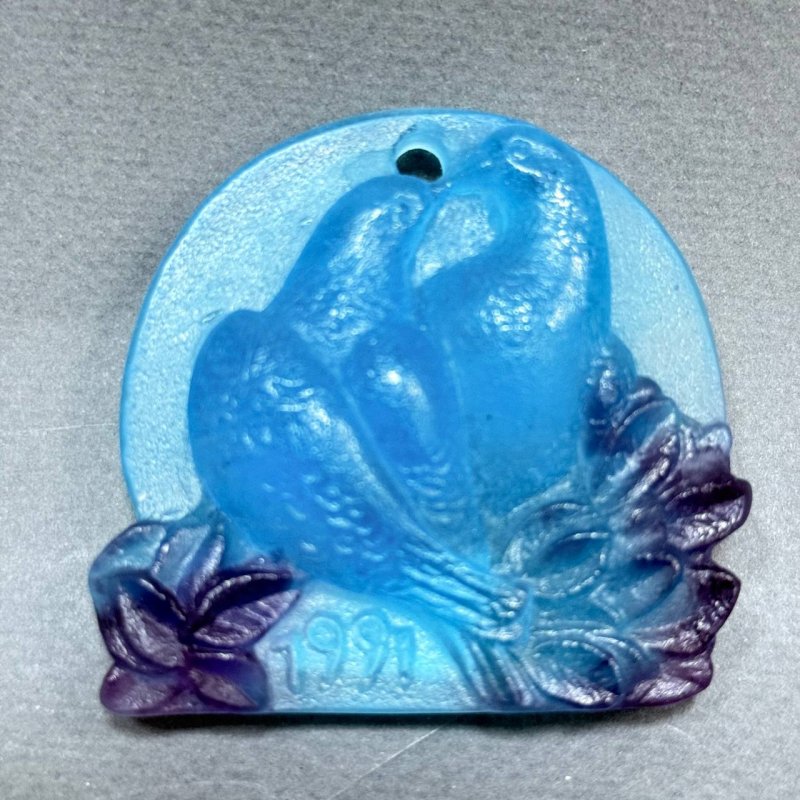 Хрустальное новогоднее украшение Daum