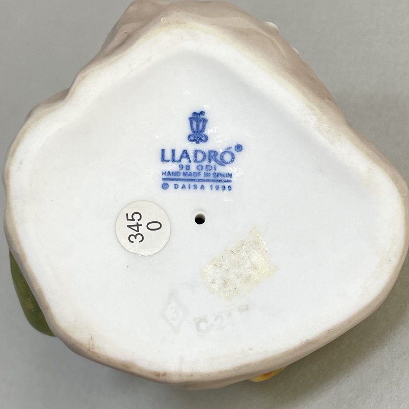 Фигурка Лягушка Lladro фарфор Испания 1999 г