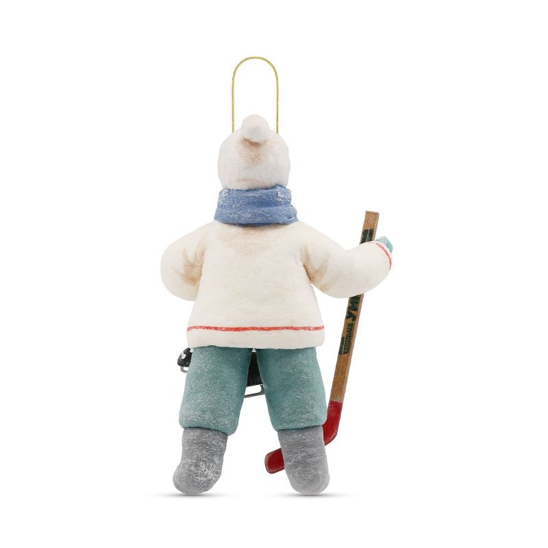 Елочная игрушка «Кирюша-хоккеист»