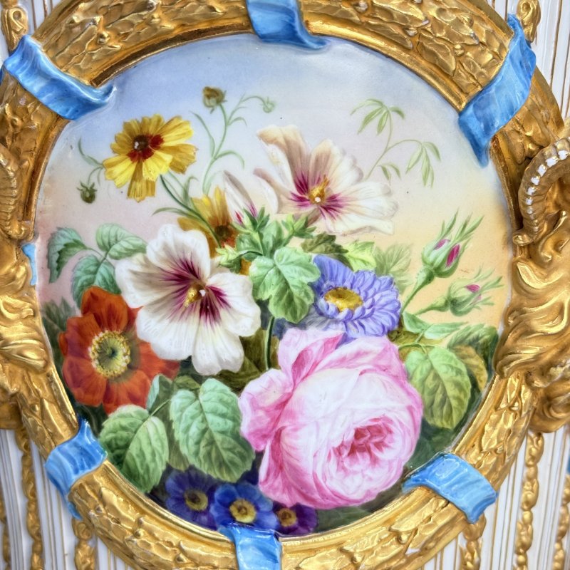 Кашпо с поддоном ИФЗ период АII ( 1855-1881 ) Императорская Россия 1850-1860 гг (к)