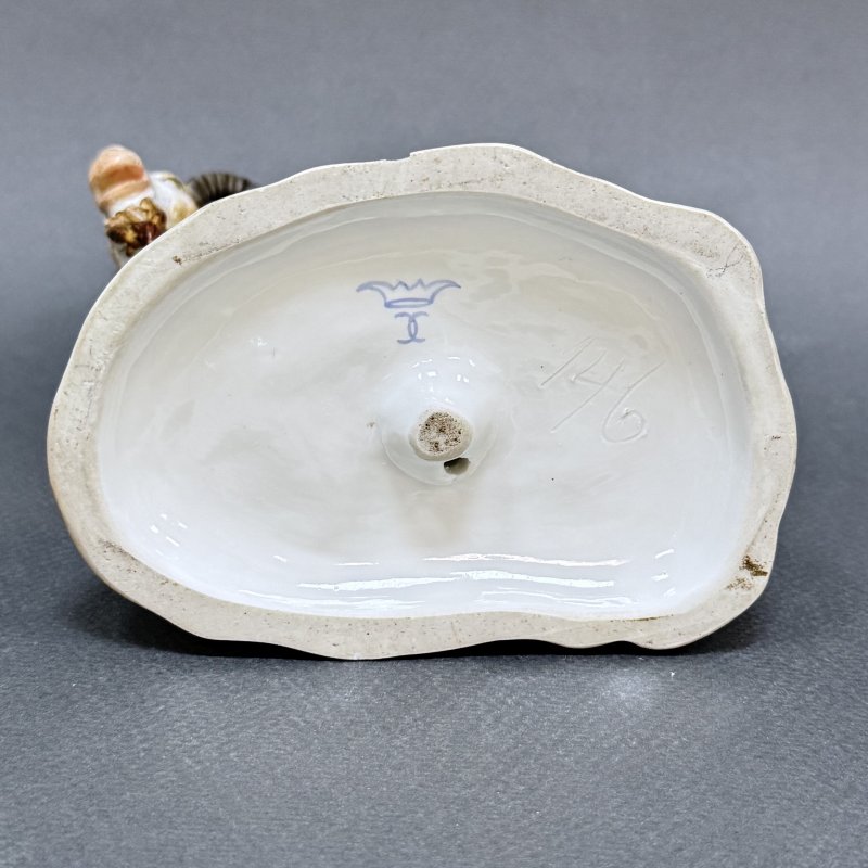 Старинная статуэтка Козел. Тюрингия, 1900 годы