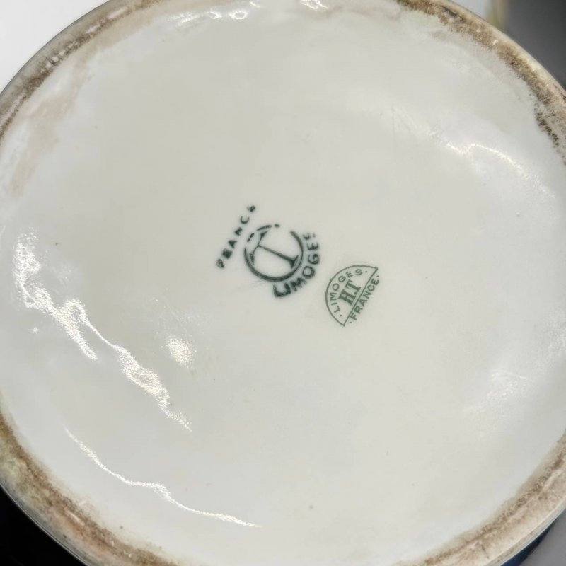 Пара редких лиможских ваз