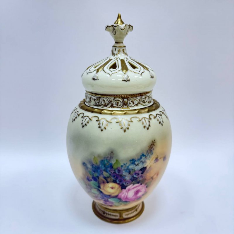 Большая ароматница  Royal Worcester
