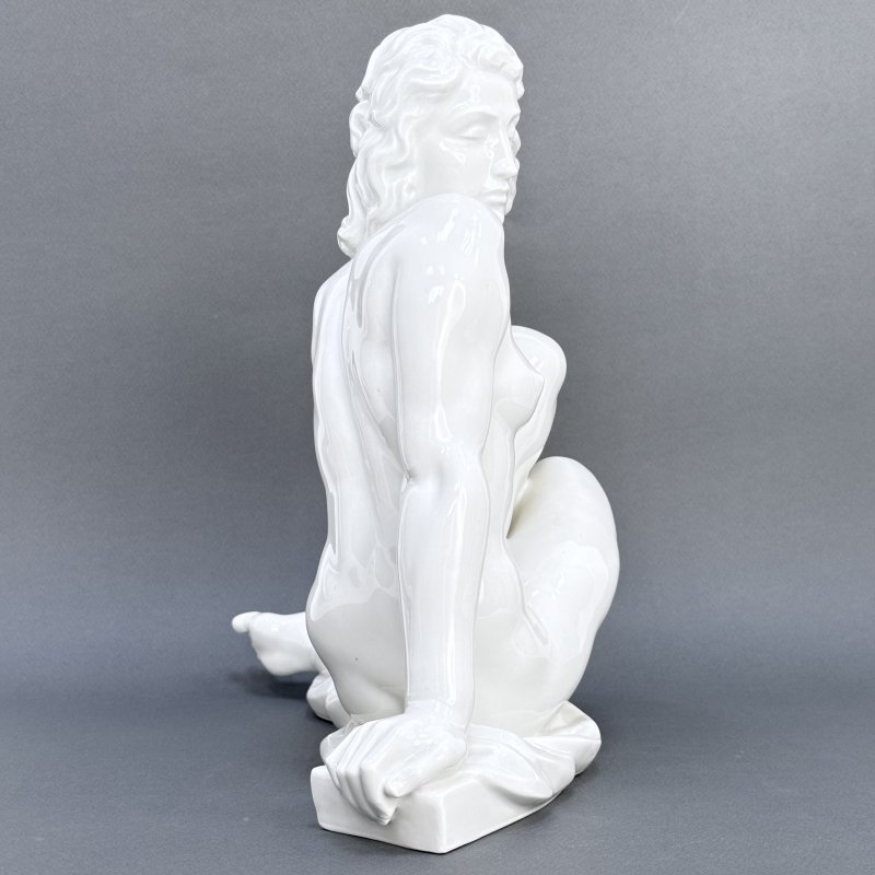 Статуэтка Купальщица - скульптор Роберт Ульман (1903-1966 г.) дизайн 1940 г. (к)