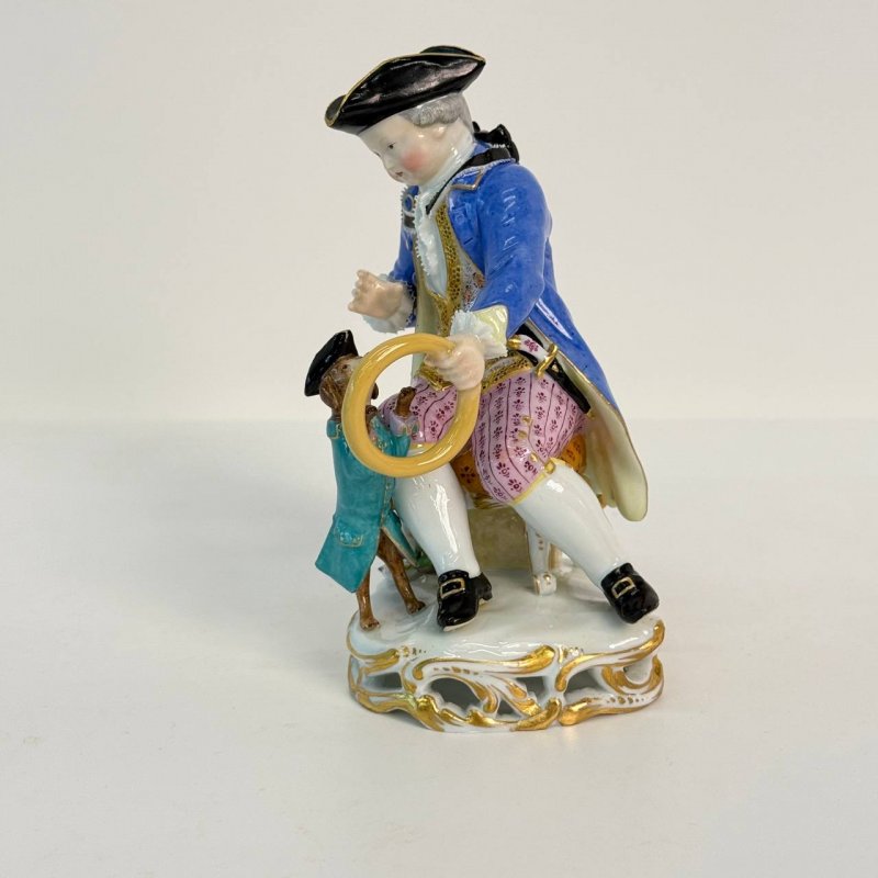 Статуэтка Мальчика с собакой Meissen