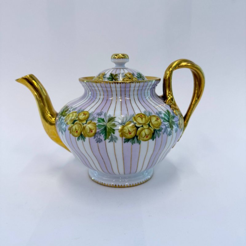 Набор чайник и чашка с блюдцем ИФЗ