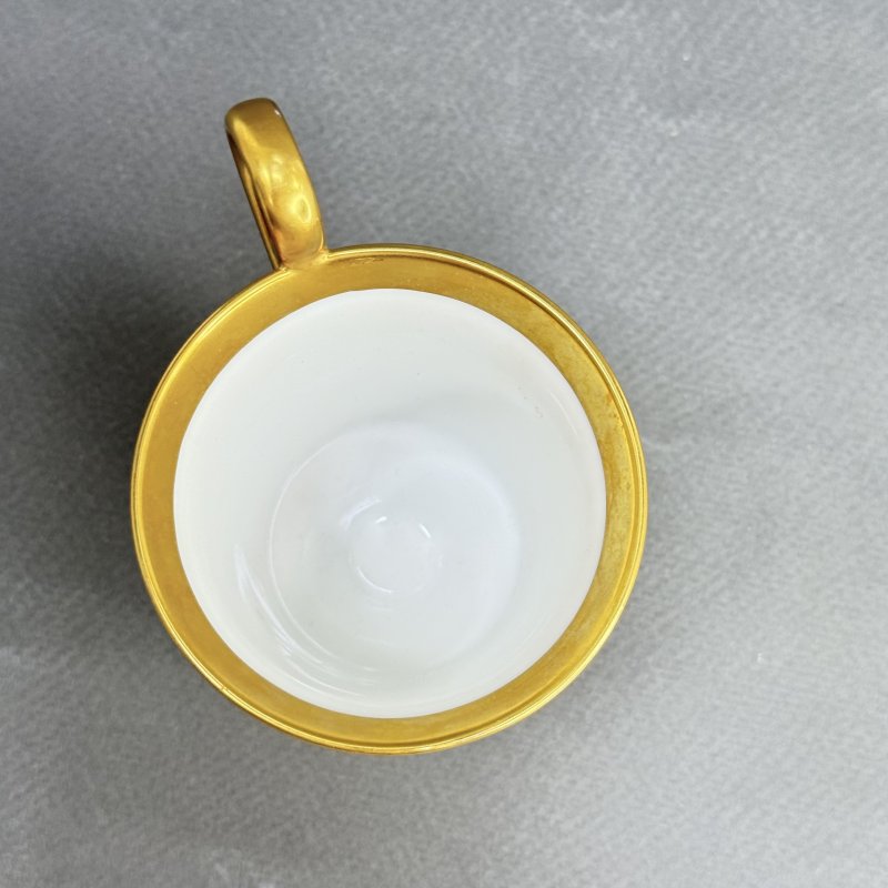 Коллекционная кофейная пара фабрики Хехст для Фаберже (д)