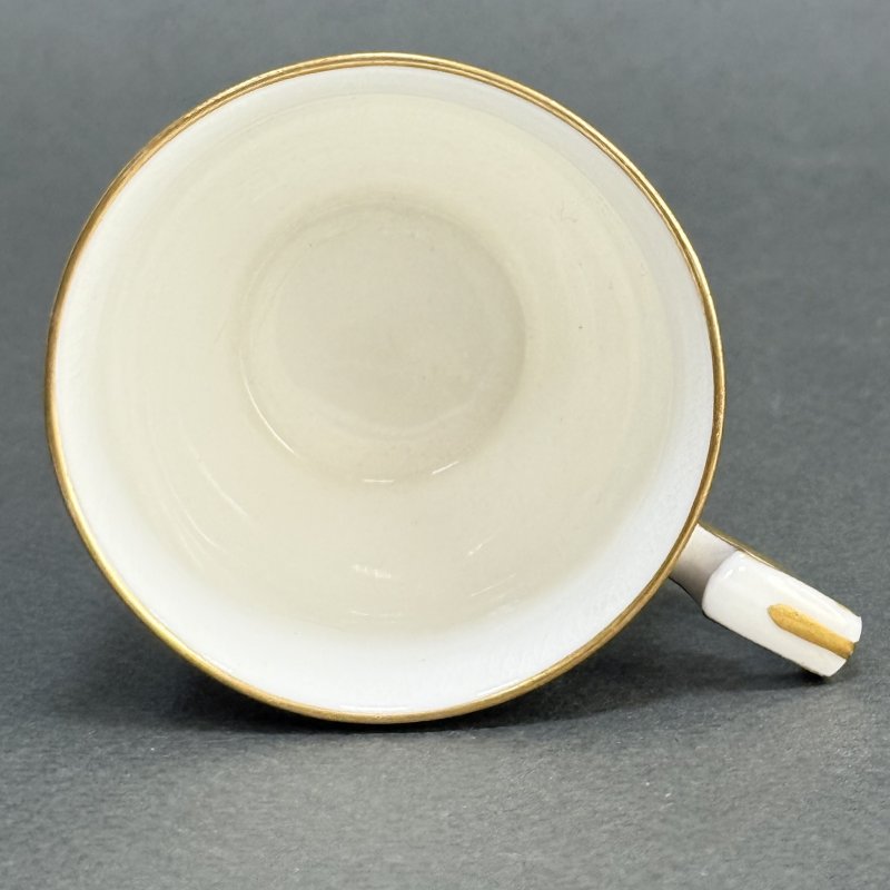 Чашка с блюдцем для кофе в стиле Артдеко Роял Вустер - Marshall Field &Co Англия-США 1920 гг.