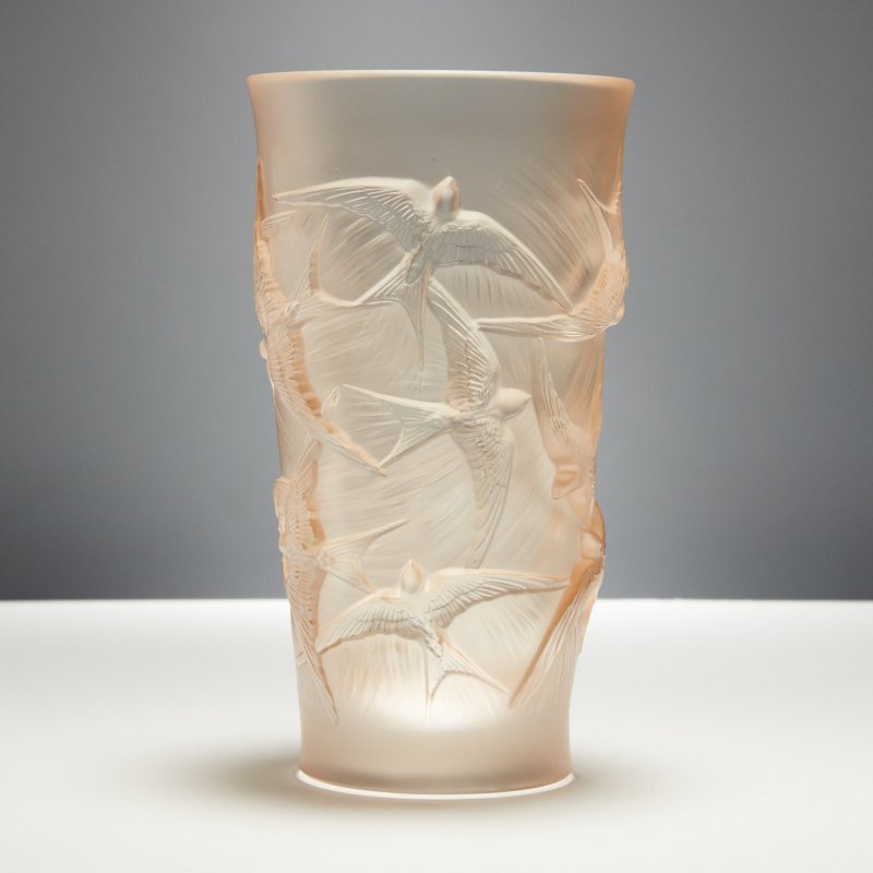  Хрустальная ваза «Hirondelles»