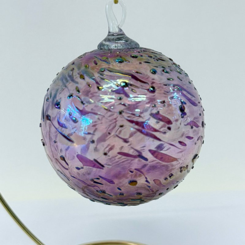 Авторская выдувная елочная игрушка студия Lundberg